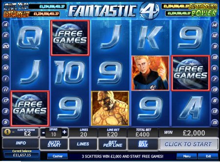 slot fantastici 4